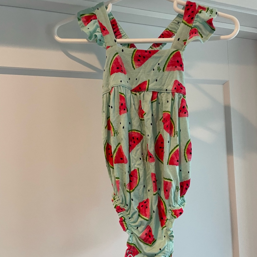 Posh Peanut Mellony Bubble Romper 3-6mos